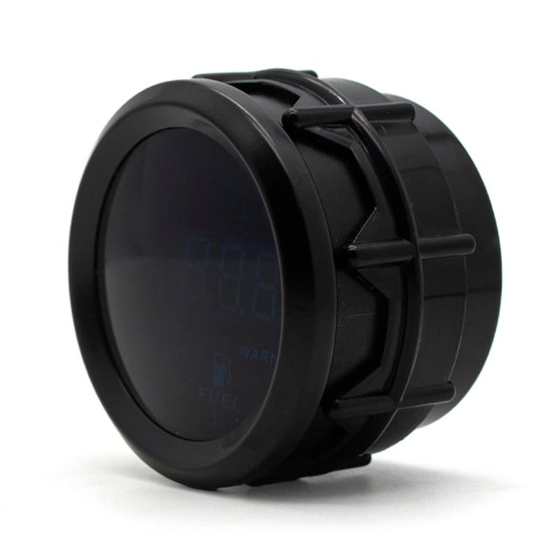 SINCO TECH 2 Inches 52mm Car Fuel Level Digital Gauge Automobile Blue Backlight Universal Meter (Fuel Gauge with Sensor) - Image 5